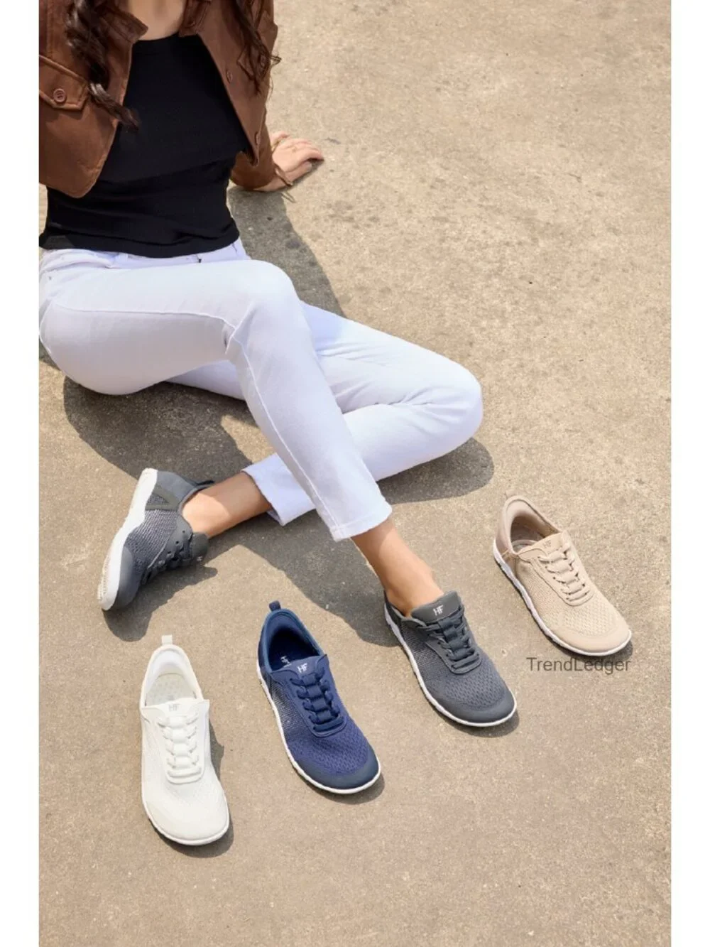 Barefoot Shoes Hands-Off Slip-On Zero-Drop Thin Sole Lightweight Walking